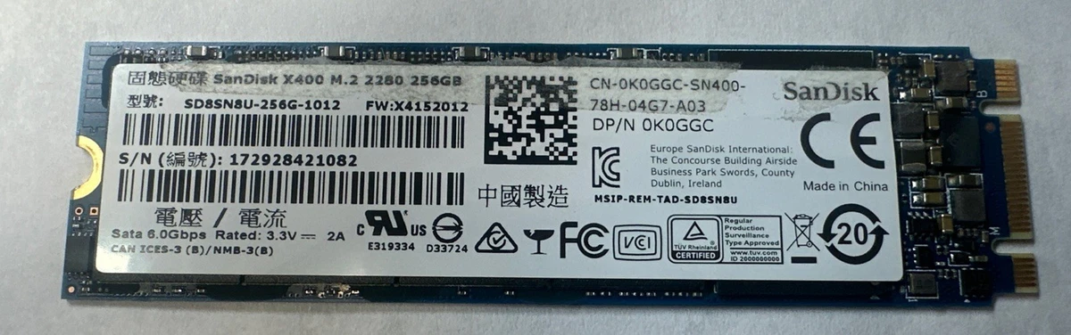 SanDisk M.2 Interface 256 GB Solid State Drives for sale | eBay
