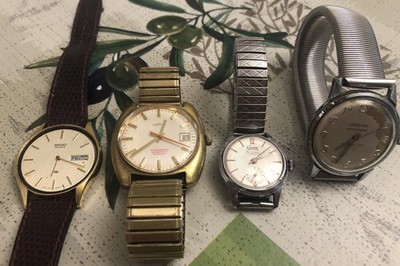 ++ Konvolut Uhr Montre Seiko Doris Gim Horsmen No Pulsar Hamilton Casio Space Gold