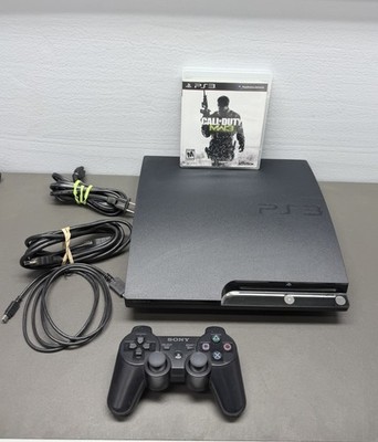 Sony PlayStation 3 Slim PS3 160GB Black Console Gaming System CECH-2501A