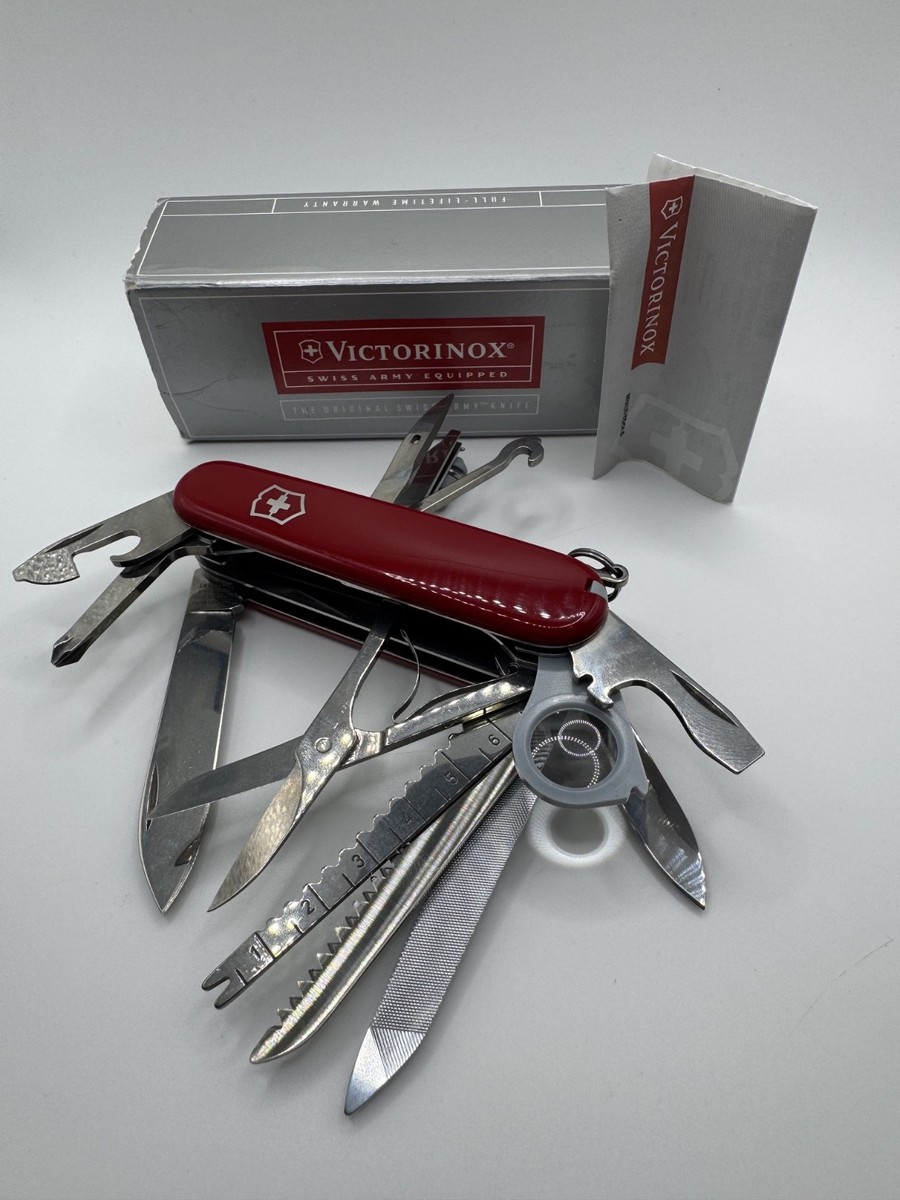 Victorinox Champion Plus 54525 Swiss Army Knife 91mm SAK NIB w