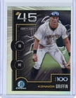 2025 Bowman Chrome MLB Baseball #BTP-45 Konnor Griffin Bowman Scouts Top 100