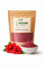 Jayam Herbal Hibiscus Flower Powder for Hair  Skin Care Fine Ground 100g 