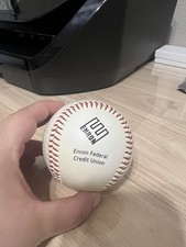 Vintage Enron Federal Credit Union Baseball RARE item