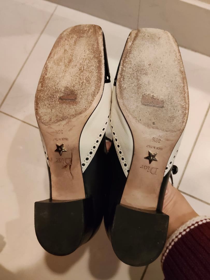 Christian Dior Pumps Heel Leather Multicolor EU36.5/US6.5 116628c thumbnail 23