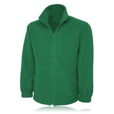 Mens Fleece Jacket Full Zip Up Polar Work Outdoor Warm Anti Pill Coat Top Pocket