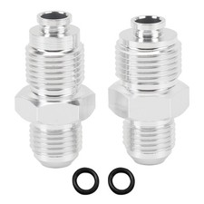 2 Pcs 6AN Power Steering Fitting High Performance Connector For Power Steering