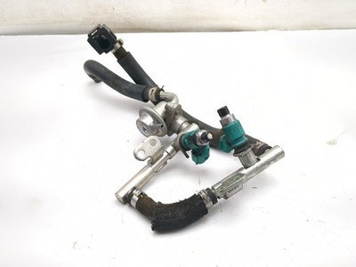 09-17 Yamaha Bolt XVS 950 CU Fuel Rail Injectors Assembly 5S7-13930-00-00