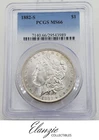 1882-S Morgan Silver Dollar PCGS MS66