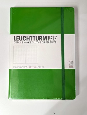 Leuchtturm1917 Notizbuch Medium A5 Dotted Punktkariert Fresh Green 357490 NEU