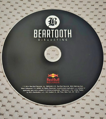 BEARTOOTH - Disgusting (CD only) VG