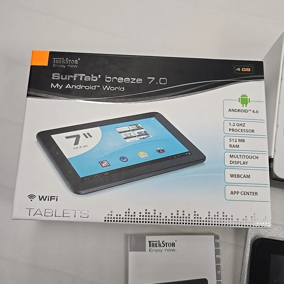 TrekStor SurfTab breeze 7.0 Tablet – 7" – Android 4.0 – 4 GB – WLAN – getestet - Bild 2 von 4