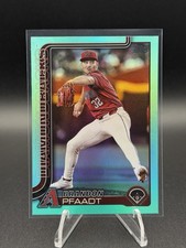 2025 Topps Series 1 - Brandon Pfaadt #182 Aqua Rainbow Foil
