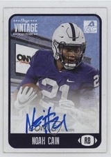 2021 Onyx Vintage College Blue Ink /400 Noah Cain #CANC Auto 0hr