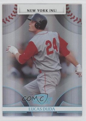 2008 Donruss Threads Platinum Century Proof 24/25 Lucas Duda #73 3s3