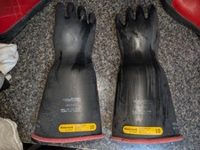 Salisbury by Honeywell Class 0 Size XL Rubber Gloves W/ Case  & Honeywell Boots 