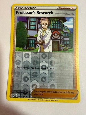 PROFESSOR'S RESEARCH (MAGNOLIA) 062/073 CHAMPION'S PATH POKEMON REVERSE HOLO NM