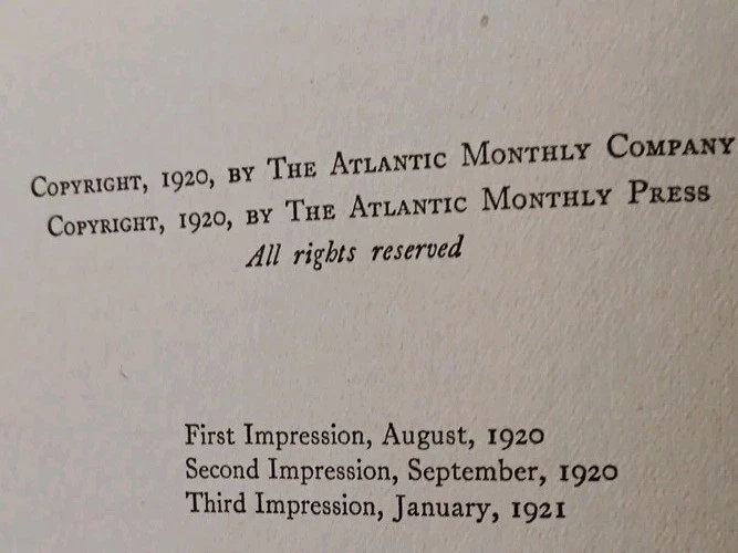 OPAL WHITELEY - THE STORY OF OPAL: THE JOURNAL OF AN UNDERSTANDING HEART 1921 HC - Image 4 of 4