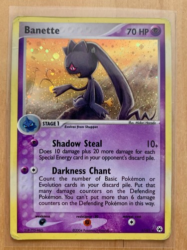 Banette 1/101 Rare Hidden Legends Pokemon Holo LP