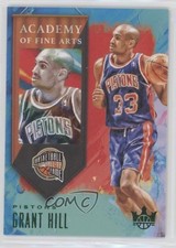 2019 Panini Court Kings Academy of Fine Arts Jade 23/25 Grant Hill #17 HOF 0rc7