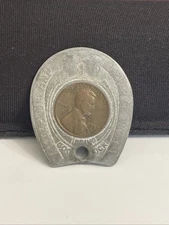 1957 Encased Lucky Wheat Penny Wilder Chevrolet Co Coin