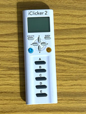 iClicker 2 Wireless Classroom Student Response Remote Control Clicker White