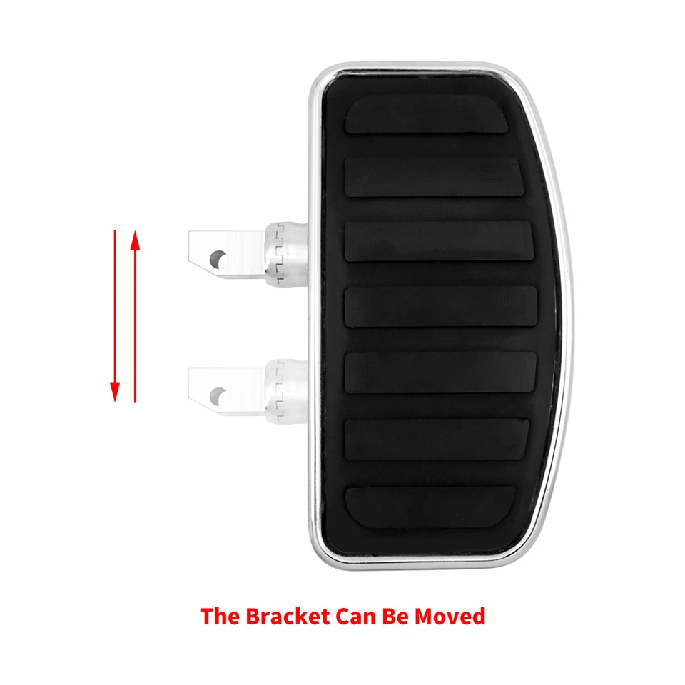 Front Rear Footboard Floorboards Fits For Honda VTX 1800 1300 Shadow VT750 VT400 - Image 4 of 4