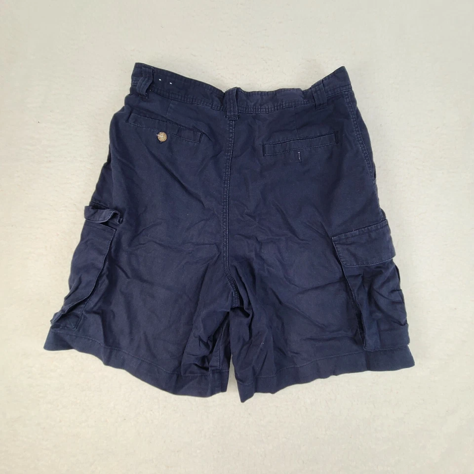 Ocean Pacific Shorts Mens 32 Blue Navy Cargo Casual Outdoors Stylish - Image 2 of 4