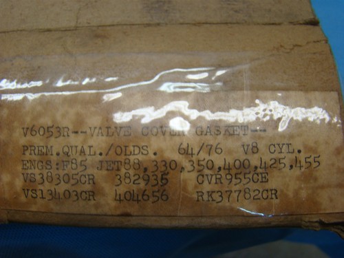 1964-76 Oldsmobile F85 Jet 88 330 350 400 425 455 Valve Cover Gaskets 10 Ea USA - Picture 3 of 3