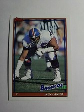 KEN LANIER 1991 TOPPS FOOTBALL CARD # 551 D7678