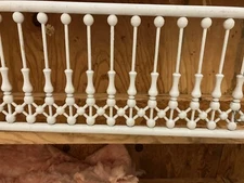 Antique 1890s decorative wooden fretwork, 12 in high, $95 per foot, minimum 3 ft