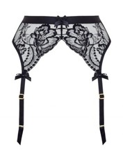 Agent Provocateur Carmella Black Suspender AP4 Large NWT