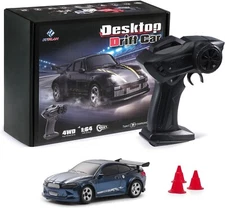 1/64 RC Vehicle Race Car 4WD Speed Drift Remote Contrl Sportscar Model Blue