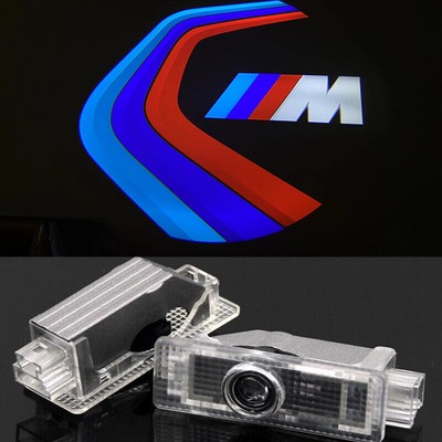 No fading 2x LED HD Door Welcome Courtesy Ghost Shadow Lights HD For BMW Z8 E52