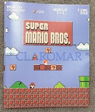 Nintendo Super Mario Bros School Home Office Supply Plastic 3 Prong Poly Folder