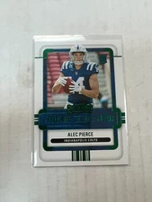 Alec Pierce 2022 Panini Contenders Rookie Of The Year Green Foil #ROY-API NrMt