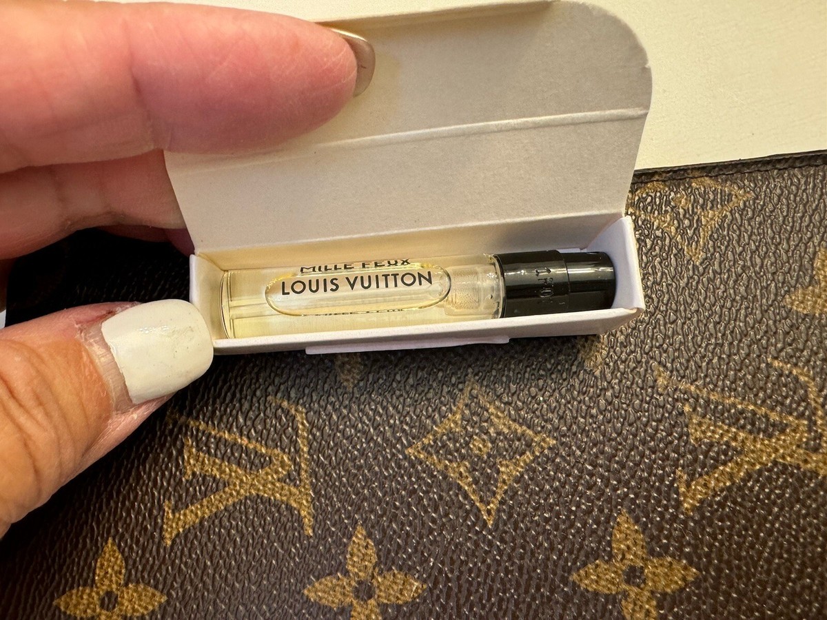 Louis Vuitton MILLE FEUX Eau De Perfume Spray TRAVEL Size 2ml NEW