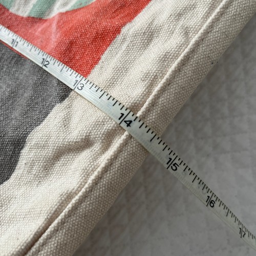 Fossil Canvas Tote Shopper Bag VGC - Picture 11 of 14