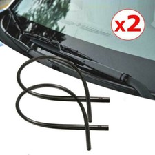 2x 26" 6mm Car Truck Windshield Frameless Rubber Wiper Blade Refill  Accessories