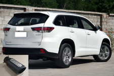 Car Exhaust Pipe Tip Muffler Tailpipe Trim For 2007-2019 Toyota Highlander 1pcs