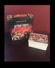 1-2014 STAR TREK ALIENS TRADING CARDS COMPLETE BASE CARD SET OF 100 - NO BOX