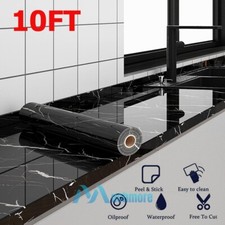 10FT Self Adhesive Marble Contact Paper Peel Stick Wallpaper Kitchen Countertop