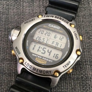 Casio dep-600 diver quartz watch 45 mm | eBay
