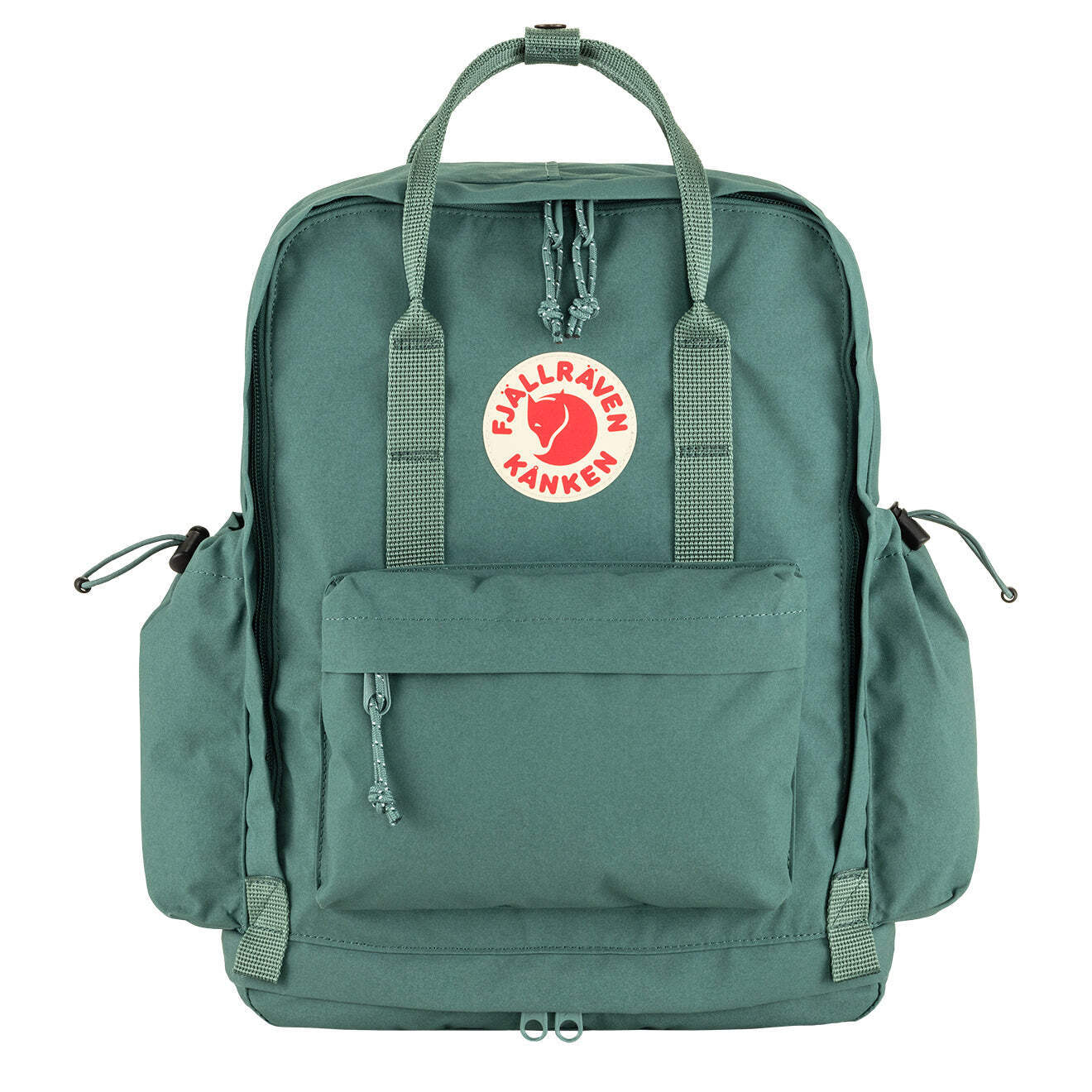 Mochila Fjallraven Kanken Outlong verde escarcha