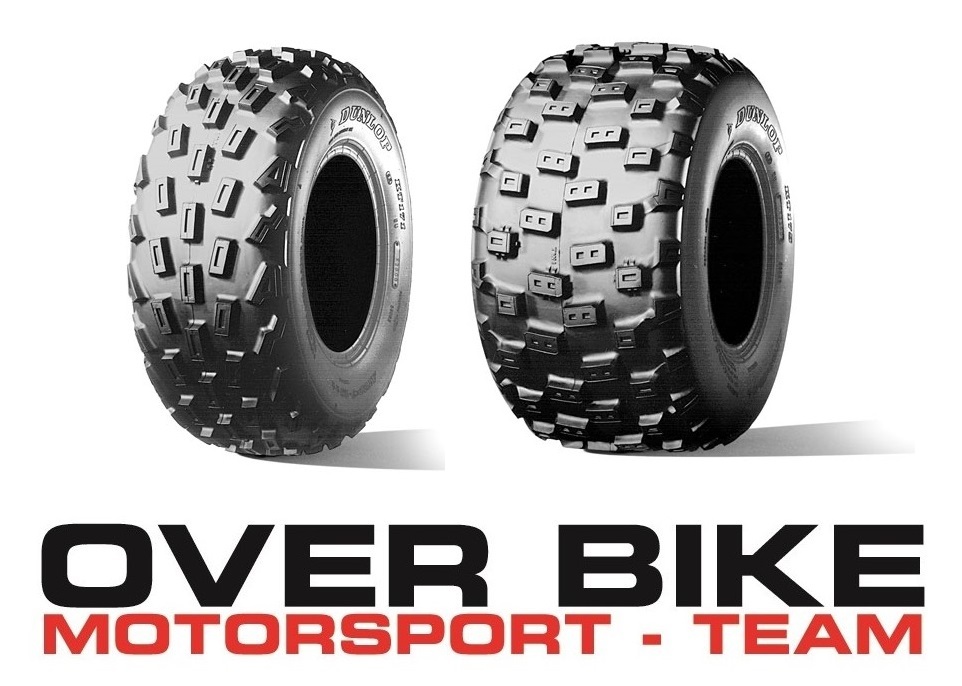 COPPIA PNEUMATICI GOMME QUAD POSTERIORI DUNLOP 22 10 KAWASAKI