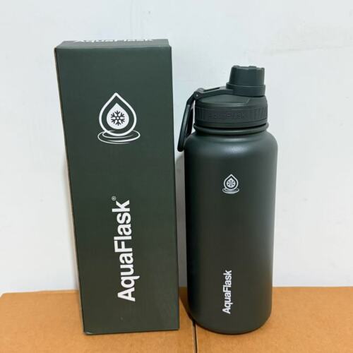AquaFlask 32OZ 40OZ acero inoxidable aislado al vacío a prueba de fugas deportes - Imagen 28 de 43