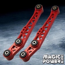 Red Pro Rear Lower Suspension Control Arm Lca Acura Integra 1990-2001 Da Dc2 Red Pro Rear Lower Suspension Control Arm Lca Acura Integra 1990-2001 Da Dc2