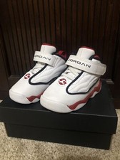 Nike Air Jordan Pro Strong Toddler Shoes Sz 5c White/Red/Black DC7910 101
