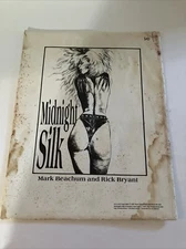 Midnight silk portfolio 1987- 6 Art Plates ,Mark Beecham and Rick Bryant -good