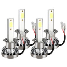 4pcs H1 Led Headlight Super Bright Bulbs Kit Highlow Beam 6000k Super Bright 4pcs H1 Led Headlight Super Bright Bulbs Kit Highlow Beam 6000k Super Bright