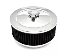 Air Cleaner Set 2-Barrel Carburetor 2-5/8" Neck Diameter Holley Rochester Carter